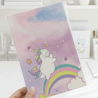 Rainbow Unicorn Slim Diary