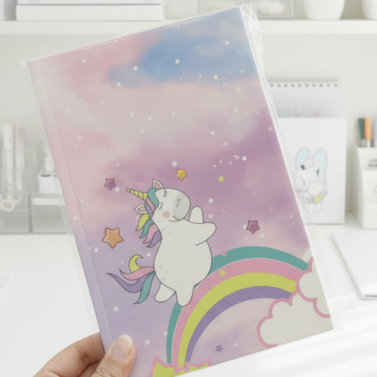 Rainbow Unicorn Slim Diary