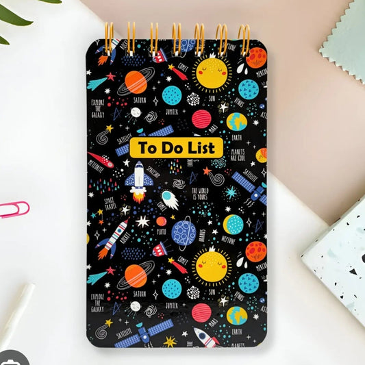 Cosmic Space To Do List Diary
